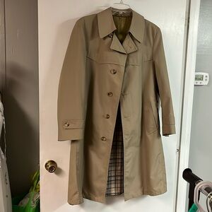 Sears very nice! Long trench coat